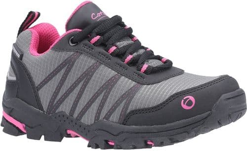 Cotswold Littledean Childrens Hiking Boots Pink / Grey
